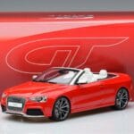 Audi RS5 B8 Cabriolet Roșu GT Spirit 1:18 GT724 Rășină - image 5 of 5