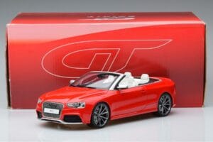 Audi RS5 B8 Cabriolet Roșu GT Spirit 1:18 GT724 Rășină - imaginea 5 din 5