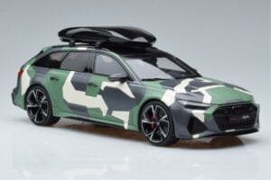 Audi RS6 C8 Avant Camuflaj With Roof Top Asia Edition GT Spirit 1:18 CLDC014 Rășină - imaginea 4 din 6