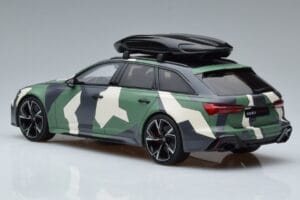 Audi RS6 C8 Avant Camuflaj With Roof Top Asia Edition GT Spirit 1:18 CLDC014 Rășină - imaginea 5 din 6