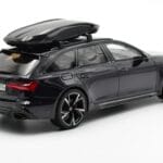 Audi RS6 C8 Avant Mythos Negru Cu Acoperiș Carbon Asia Edition GT Spirit 1:18 CLDC007 Rășină - image 2 of 6