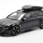 Audi RS6 C8 Avant Mythos Negru Cu Acoperiș Carbon Asia Edition GT Spirit 1:18 CLDC007 Rășină