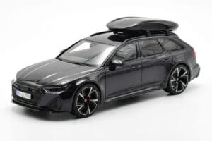 Audi RS6 C8 Avant Mythos Negru Cu Acoperiș Carbon Asia Edition GT Spirit 1:18 CLDC007 Rășină