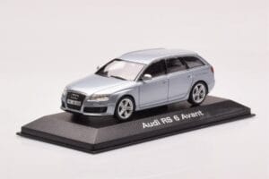Audi RS6 C6 Monza Argintiu Minichamps 1:43 5010710213 Metal - imaginea 2 din 4