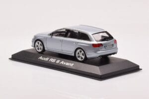 Audi RS6 C6 Monza Argintiu Minichamps 1:43 5010710213 Metal - imaginea 3 din 4