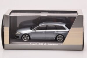 Audi RS6 C6 Monza Argintiu Minichamps 1:43 5010710213 Metal - imaginea 4 din 4