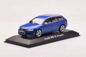 Audi RS6 C6 Sepang Albastru Minichamps 1:43 5010710223 Metal - imaginea 2 din 4