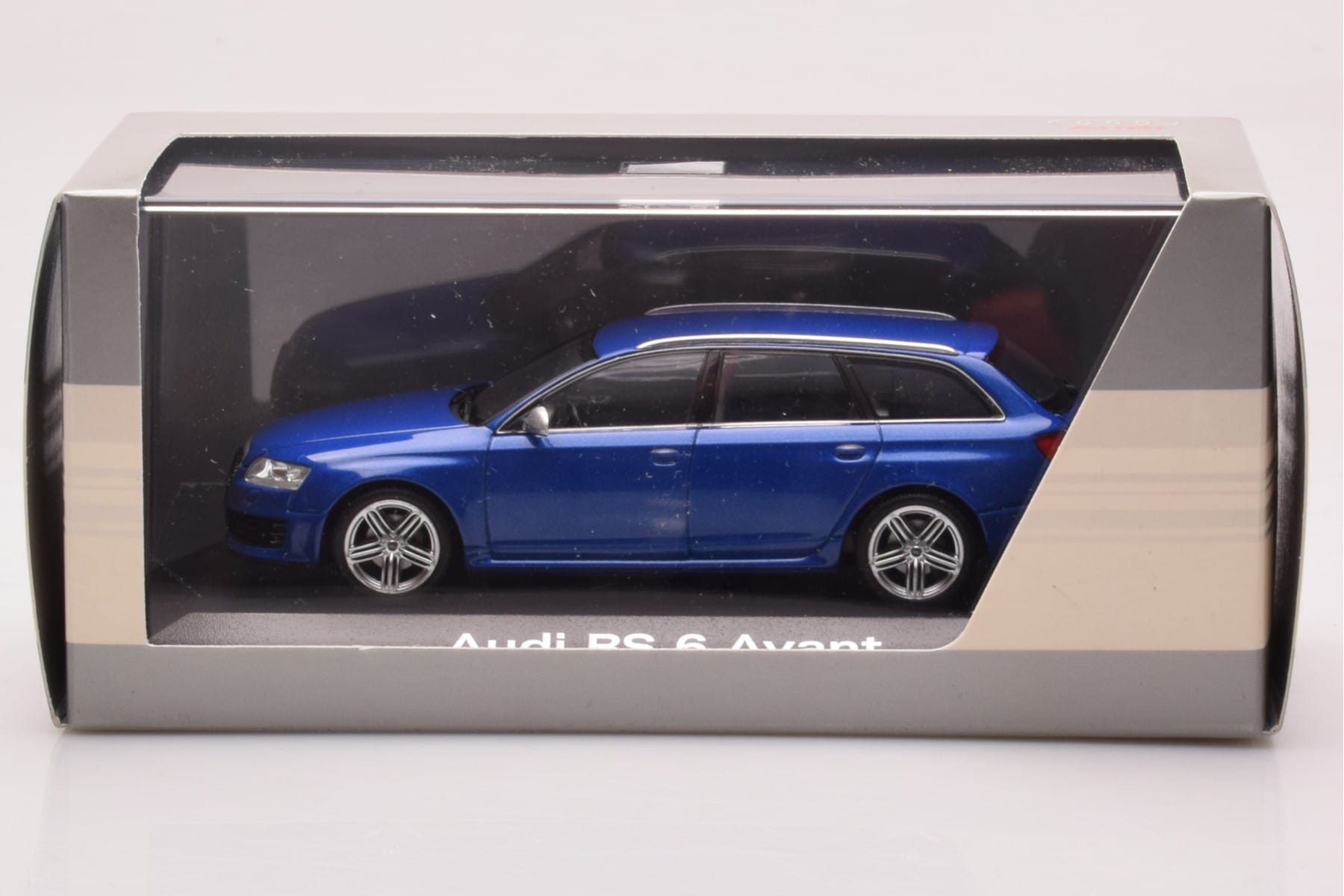 Audi RS6 C6 Sepang Albastru Minichamps 1:43 5010710223 Metal - imaginea 4 din 4