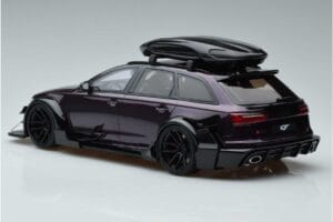 Audi RS6 C7 Avant Cu Body Kit Violet GT Spirit 1:18 GT864 Rășină - imaginea 5 din 6