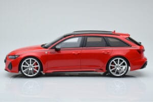 Audi RS6 MTM C8 Avant Tango Roșu GT Spirit 1:18 GT432 Rășină - imaginea 3 din 6