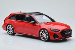 Audi RS6 MTM C8 Avant Tango Roșu GT Spirit 1:18 GT432 Rășină - imaginea 4 din 6
