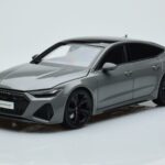 Audi RS7 C8 Sportback Gri Kengfai 1:18 VAKF 0333 Rășină
