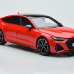 Audi RS7 C8 Sportback Roșu Kengfai 1:18 VAKF 0332 Rășină - image 5 of 7
