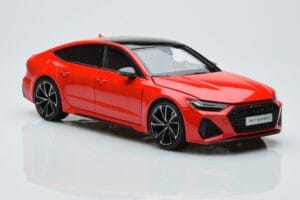 Audi RS7 C8 Sportback Roșu Kengfai 1:18 VAKF-0332 Rășină - imaginea 5 din 7