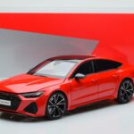 Audi RS7 C8 Sportback Roșu Kengfai 1:18 VAKF 0332 Rășină - image 7 of 7