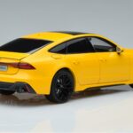 Audi RS7 C8 Sportback Galben Vossen Rims Ediție Limitată Kengfai 1:18 VAKF 0335 Metal - image 3 of 8