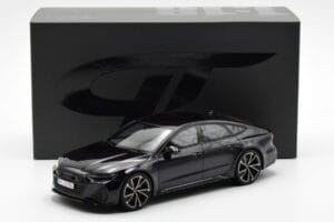 Audi RS7 C8 Sportback Mythos Negru Asia Edition GT Spirit 1:18 CLDC011 Rășină - imaginea 6 din 6
