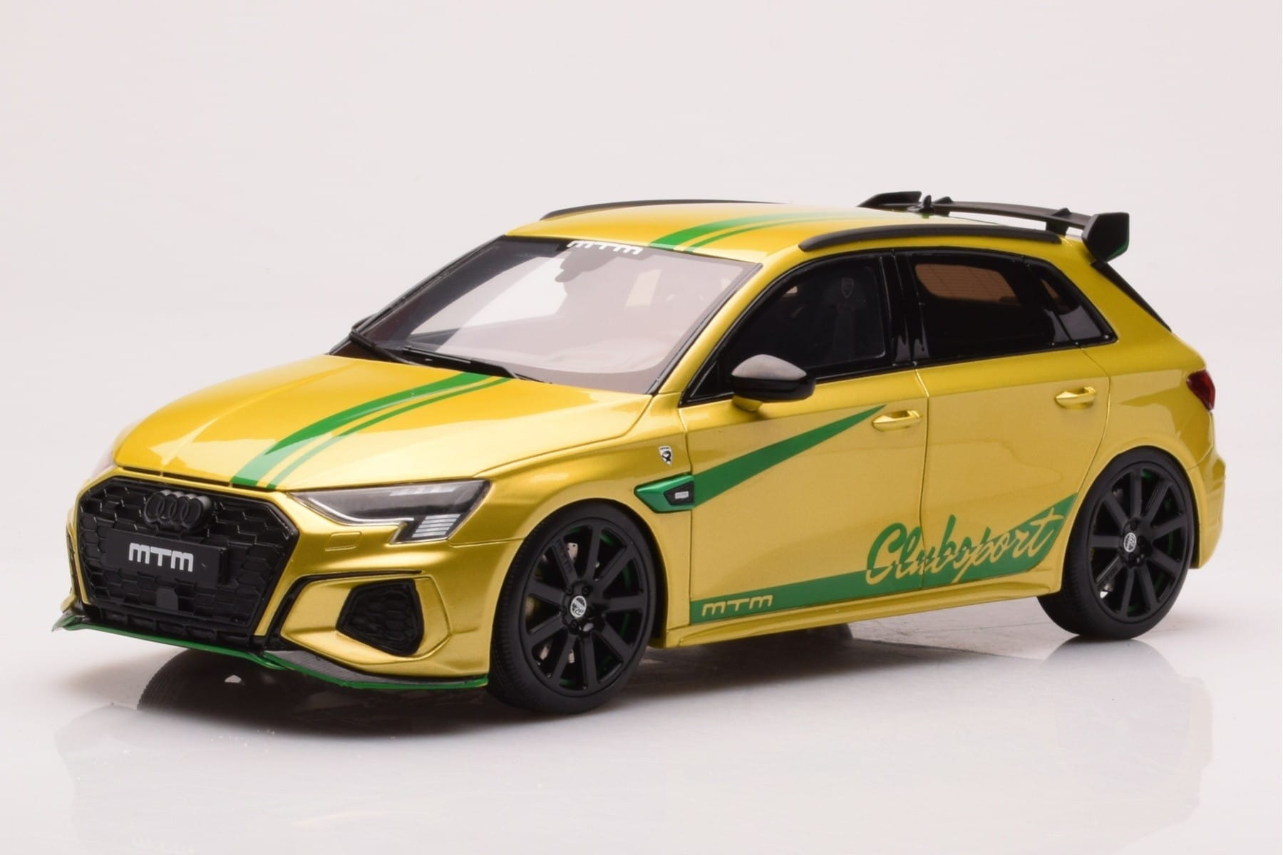 Audi S3 8Y MTM Clubsport Galben GT Spirit 1:18 GT891 Rășină