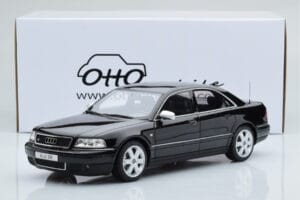 Audi S8 D2 Negru Otto 1:18 OT082 Rășină - imaginea 6 din 6