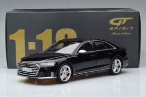 Audi S8 D5 Mythos Negru Asia Edition GT Spirit 1:18 CLDC019 Rășină - imaginea 6 din 6