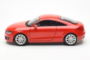 Audi TT 8J Roșu Metalic Minichamps 1:18 100015021 Metal - imaginea 4 din 8