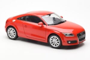 Audi TT 8J Roșu Metalic Minichamps 1:18 100015021 Metal - imaginea 6 din 8