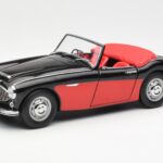 Austin-Healey 3000 Mk I Spider Negru Roșu Kyosho 1:18 08141KR