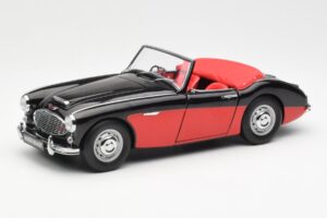 Austin-Healey 3000 Mk I Spider Negru Roșu Kyosho 1:18 08141KR