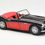 Austin-Healey 3000 Mk I Spider Negru Roșu Kyosho 1:18 08141KR - image 6 of 8