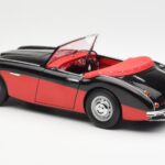 Austin-Healey 3000 Mk I Spider Negru Roșu Kyosho 1:18 08141KR - image 7 of 8