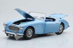 Austin-Healey 3000 Mk1 BN7 Albastru Kyosho 1:18 08149HBL Metal - imaginea 2 din 8