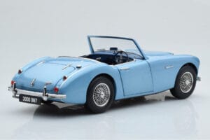 Austin-Healey 3000 Mk1 BN7 Albastru Kyosho 1:18 08149HBL Metal - imaginea 4 din 8