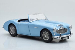 Austin-Healey 3000 Mk1 BN7 Albastru Kyosho 1:18 08149HBL Metal - imaginea 6 din 8