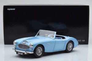 Austin-Healey 3000 Mk1 BN7 Albastru Kyosho 1:18 08149HBL Metal - imaginea 8 din 8