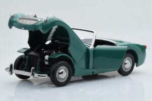 Austin-Healey Sprite Verde Kyosho 1:18 08953LG Metal - imaginea 2 din 8