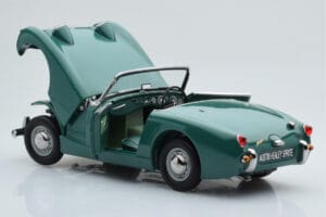 Austin-Healey Sprite Verde Kyosho 1:18 08953LG Metal - imaginea 3 din 8
