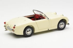 Austin-Healey Sprite Mk I Open Old English Alb Kyosho 1:18 08953EW Metal - imaginea 3 din 8