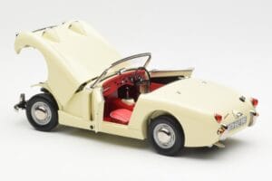 Austin-Healey Sprite Mk I Open Old English Alb Kyosho 1:18 08953EW Metal - imaginea 5 din 8