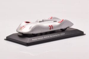 Auto Union Stromlinie #31 AVUS 1937 Argintiu Minichamps 1:43 5030900503 Metal - imaginea 2 din 4
