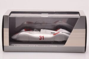 Auto Union Stromlinie #31 AVUS 1937 Argintiu Minichamps 1:43 5030900503 Metal - imaginea 4 din 4