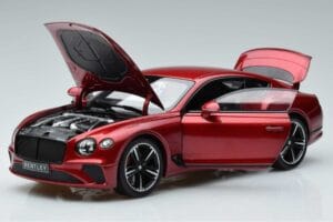 Bentley Continental GT Candy Roșu Norev 1:18 182788 Metal - imaginea 2 din 7
