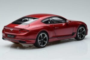 Bentley Continental GT Candy Roșu Norev 1:18 182788 Metal - imaginea 3 din 7