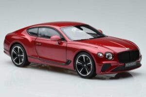 Bentley Continental GT Candy Roșu Norev 1:18 182788 Metal - imaginea 5 din 7