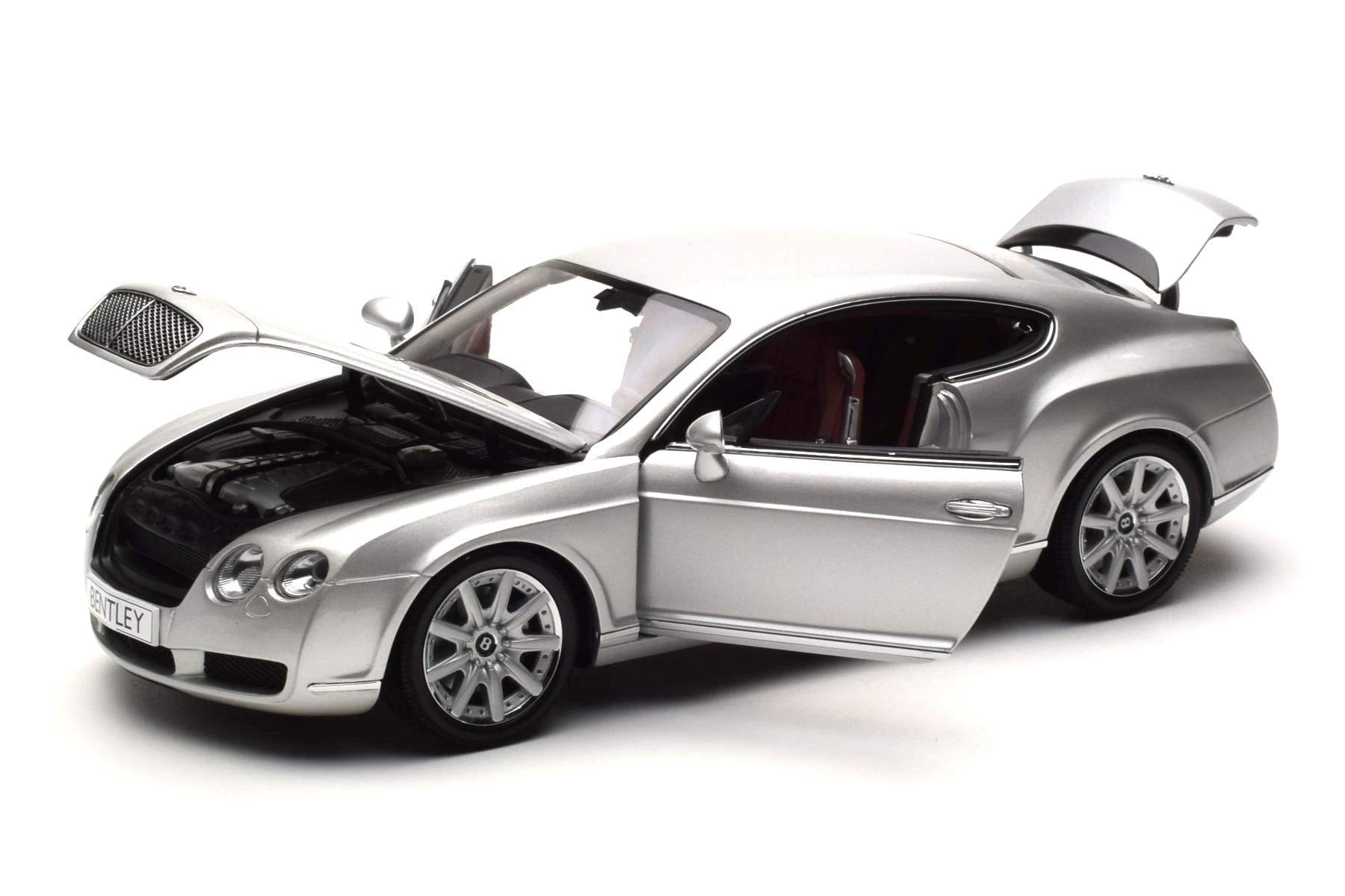 Bentley Continental GT Argintiu Minichamps 1:18 100139021 Metal - imaginea 2 din 8