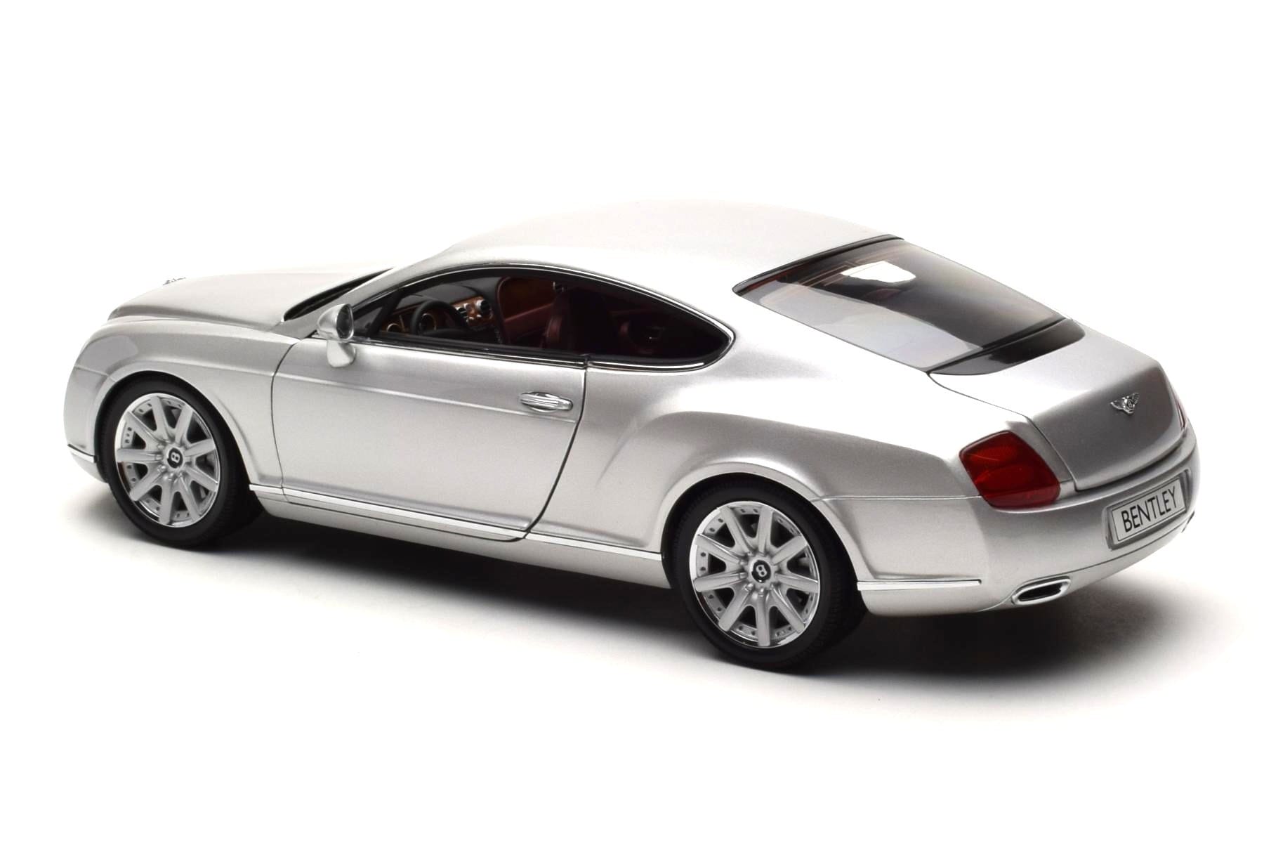 Bentley Continental GT Argintiu Minichamps 1:18 100139021 Metal - imaginea 7 din 8