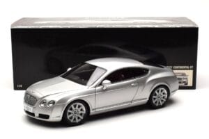 Bentley Continental GT Argintiu Minichamps 1:18 100139021 Metal - imaginea 8 din 8