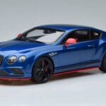 Bentley Continental GT Speed Black Edition Albastru GT Spirit 1:18 KJ006 Rășină