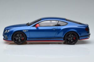 Bentley Continental GT Speed Black Edition Albastru GT Spirit 1:18 KJ006 Rășină - imaginea 3 din 6