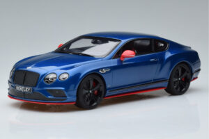 Bentley Continental GT Speed Black Edition Albastru GT Spirit 1:18 KJ006 Rășină