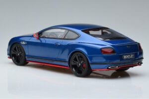 Bentley Continental GT Speed Black Edition Albastru GT Spirit 1:18 KJ006 Rășină - imaginea 5 din 6